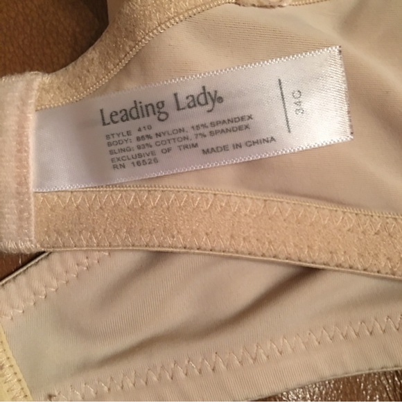 HOST PICK!!!! Nursing bra Leading Lady padded 34C/wire - Picture 3 of 4